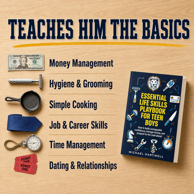 The Teen Success Playbook™ – Building Confident, Capable Young Men