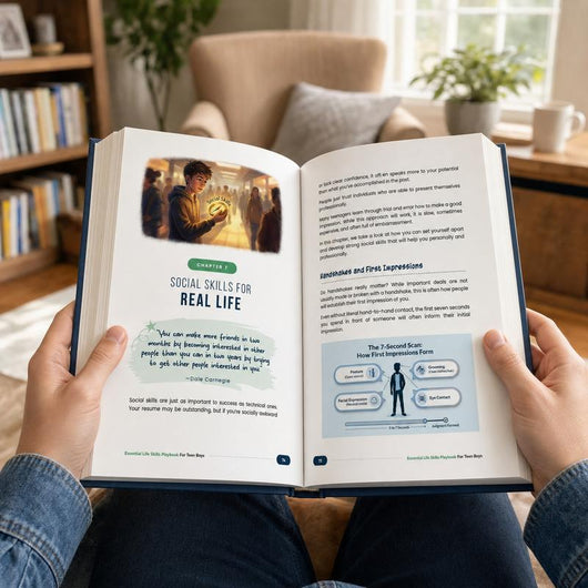 The Teen Success Playbook™ – Building Confident, Capable Young Men