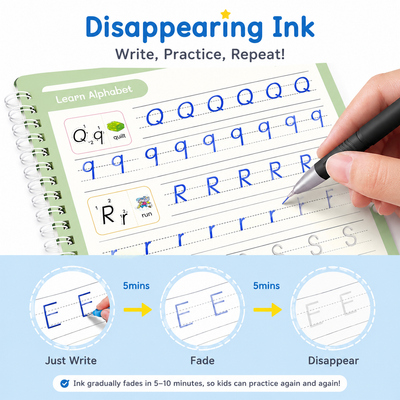 Cavero FirstWrite™ - Grooved Handwriting Practice Set