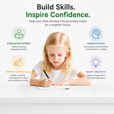 Cavero FirstWrite™ - Grooved Handwriting Practice Set