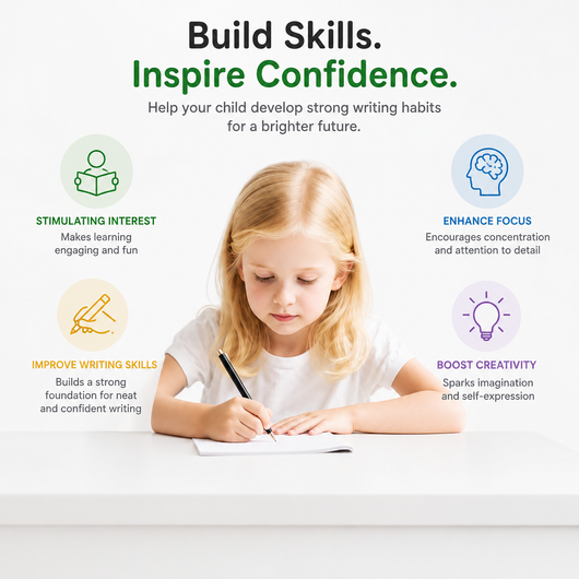 Cavero FirstWrite™ - Grooved Handwriting Practice Set