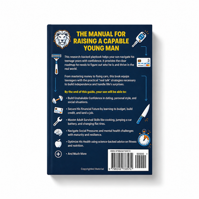 The Teen Success Playbook™ – Building Confident, Capable Young Men